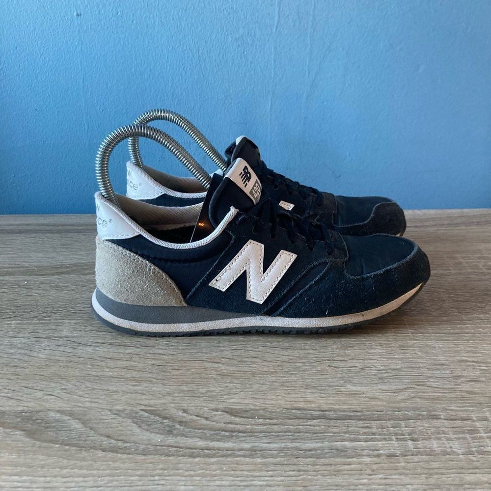 New Balance 420 Black Woman's Cross Trainer Shoes WL420BKK  Size 6.5